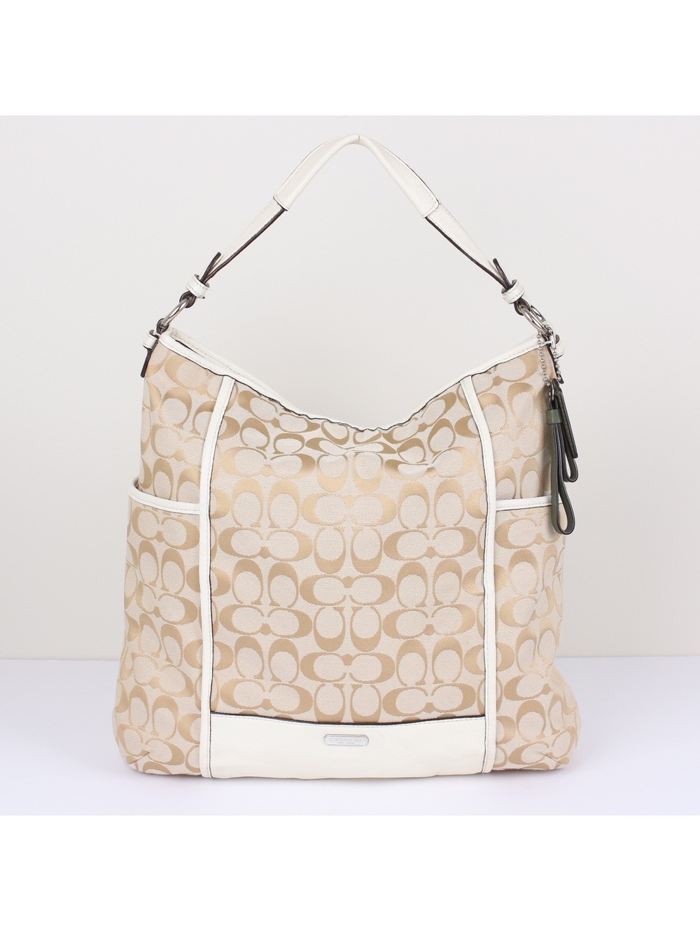 Coach F30341 Park Signature C Monogram Hobo Bag